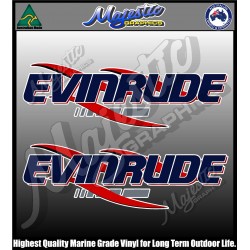 Evinrude Swoosh - Blue -...