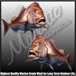 Snapper Decals - Mirrored Pair