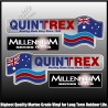 Quintrex - Millennium Hulls - Decals - Set of 4
