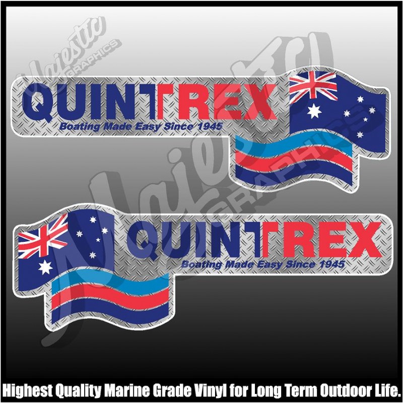 Quintrex - Mirrored Pair - Decals