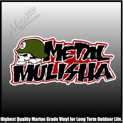 Metal Mulisha Decal